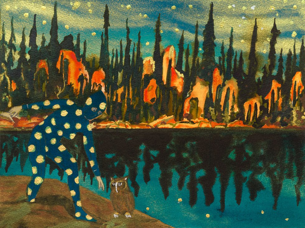 Marcel Dzama Ghosts of Canoe Lake Galleries West